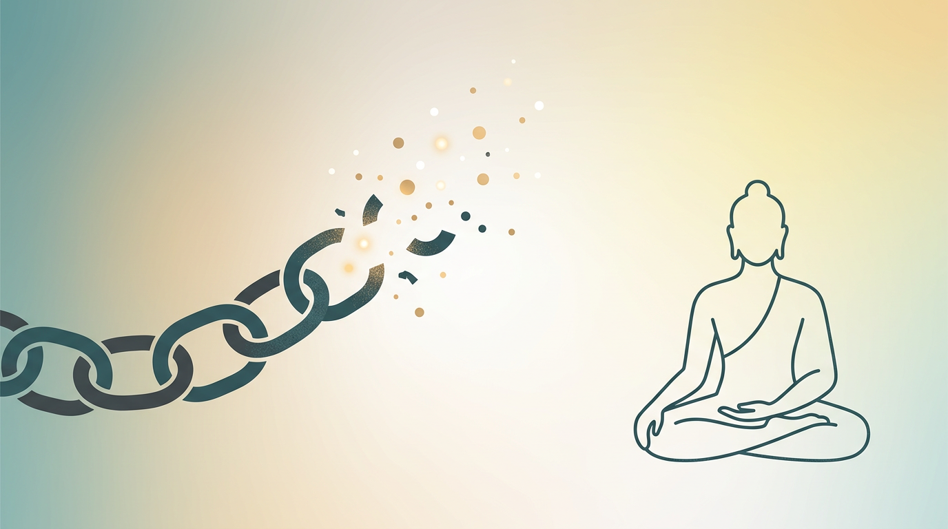 Buddha's chain of becoming compared to the EFRA"T model